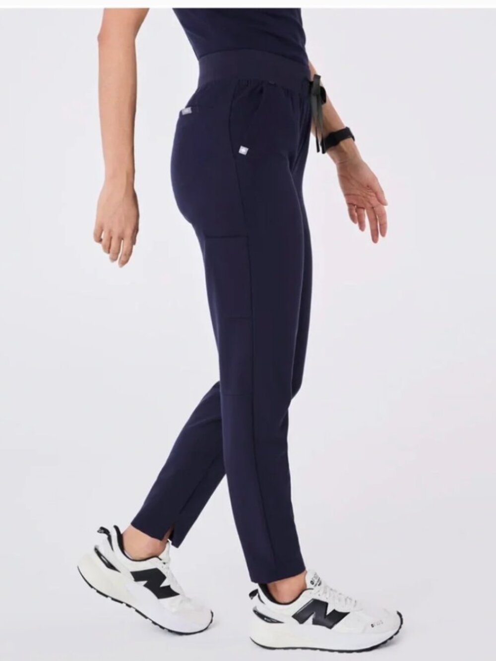 Figs High Waisted Alva Skinny Tapered Scrub Pants NWT Large P